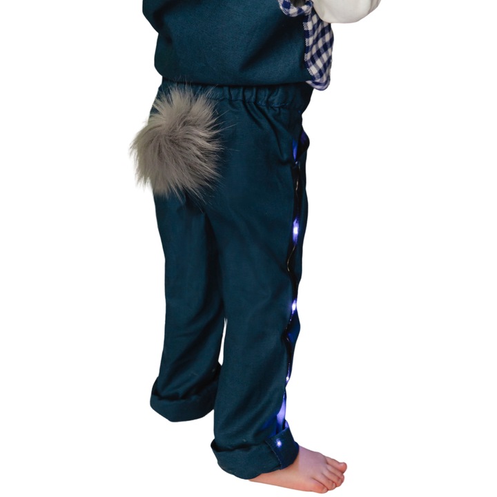 Nadrág sötétkék, nyúl farokkal