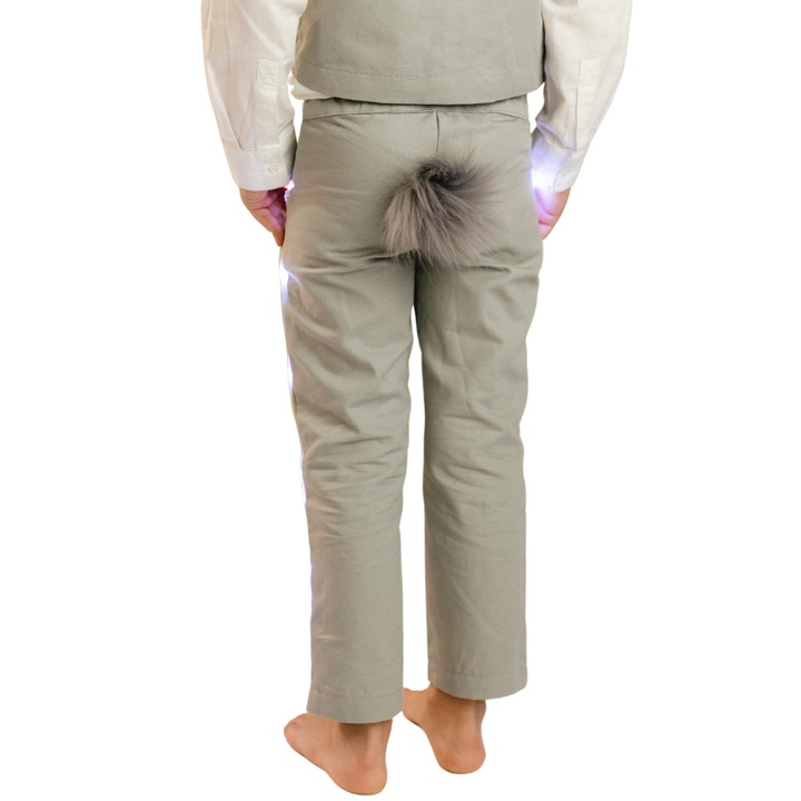 Szürke Luminite Rabbit Tail Nadrág - 5-6 év (110-116 cm)