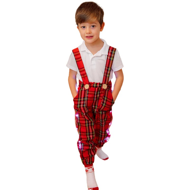 LED-es nadrag allithato nadragtartoval, Piros