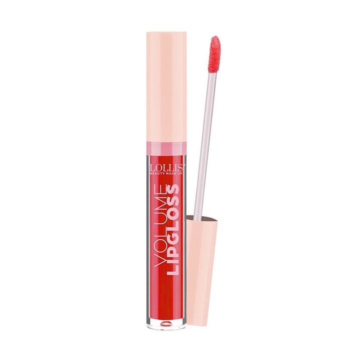Luciu de buze LOLLIS beauty make up, Volume, Cranberry Red, 15ml