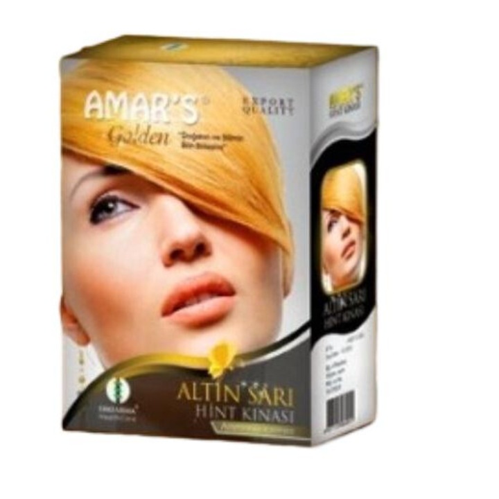 Vopsea par Amar's, galben-auriu, 10g