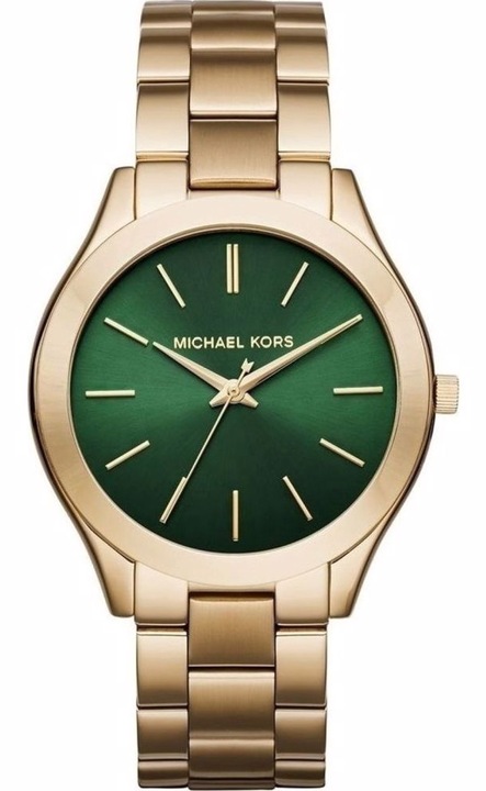 Ceas dama Michael Kors Runway, bratara metalica aurie, otel, 42mm, rezistenta la apa 5 ATM