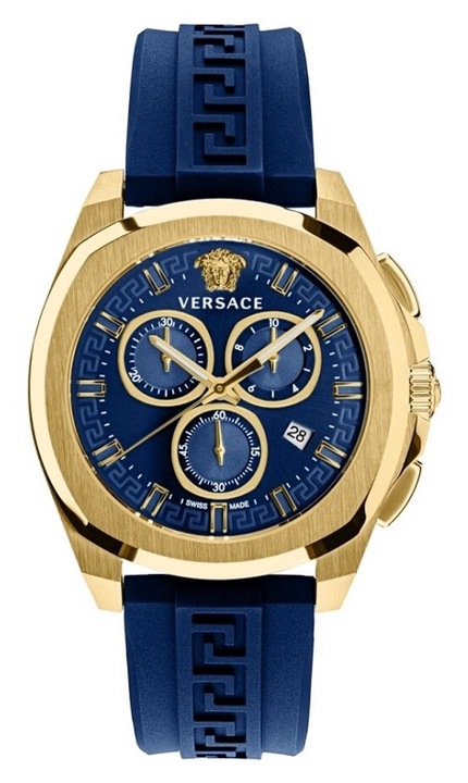 Мъжки часовник Versace VE7CA0323, кварцов, 43 мм, 5ATM