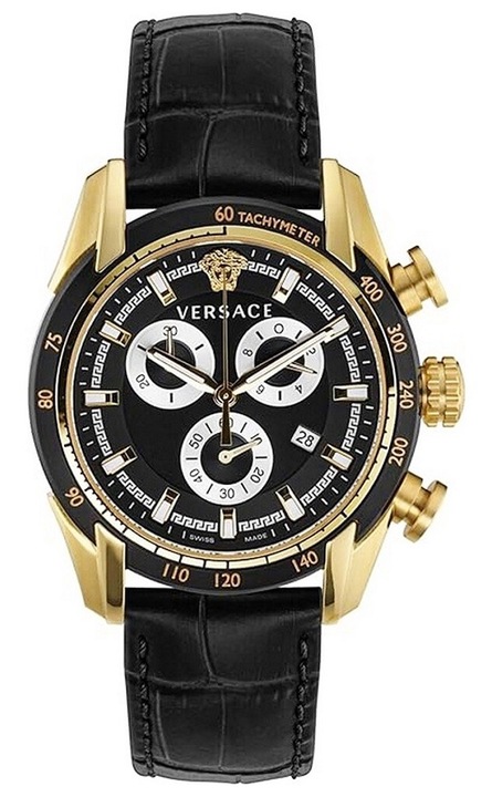 Мъжки часовник Versace VE2I00921, кварцов, 44 мм, 5ATM