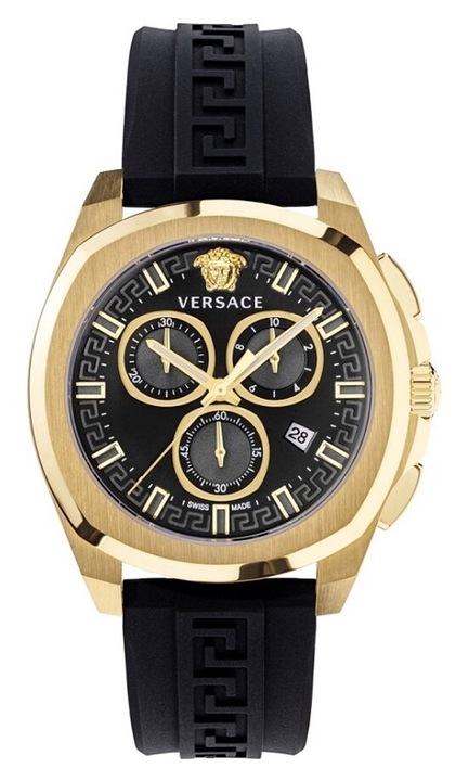 Мъжки часовник Versace VE7CA0423, Кварцов, 43мм, 5ATM