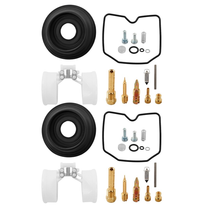 Set complet de reparare carburator 52PCS, Fokelyi, pentru ER500 ER-5 1998-2005, metal, cauciuc
