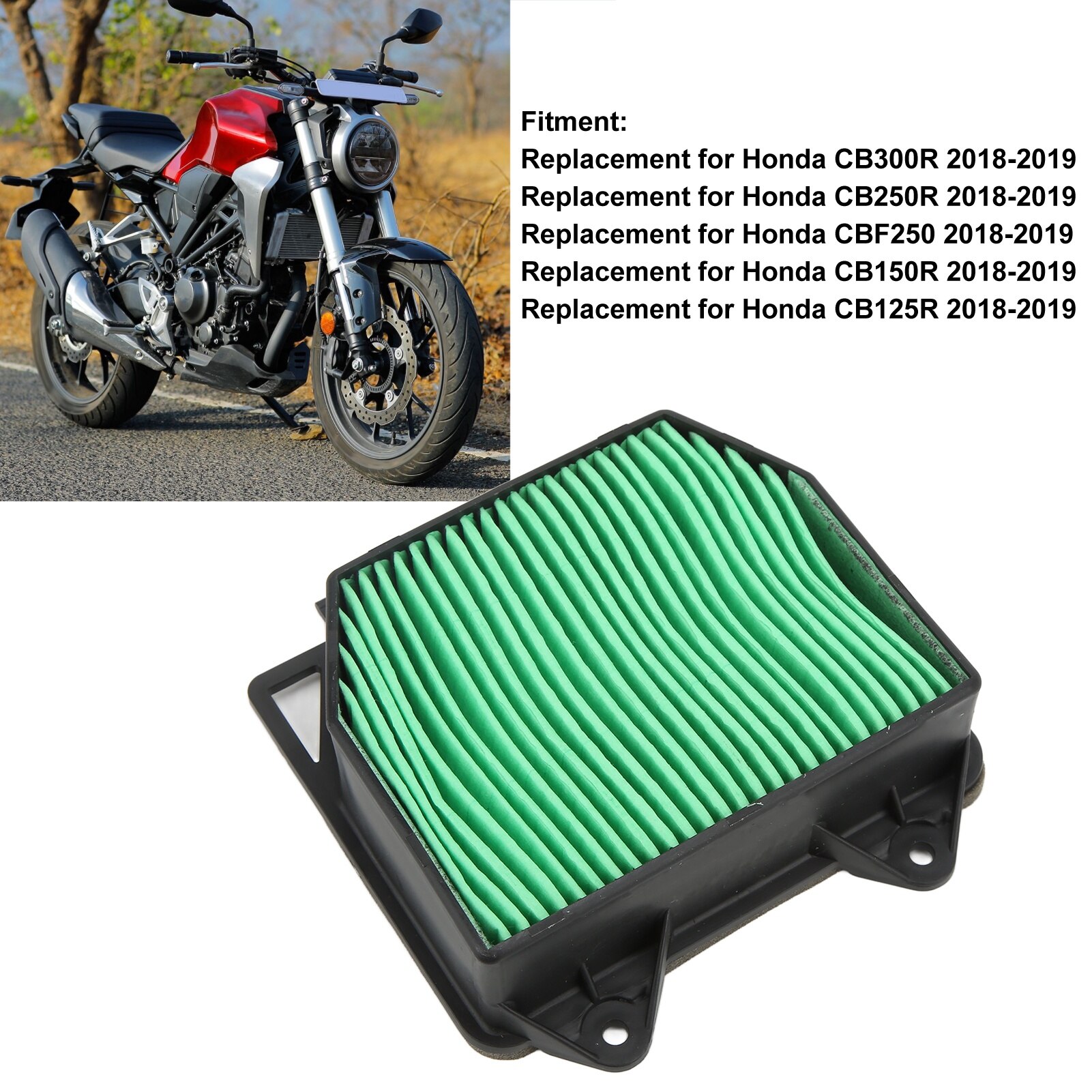 Remplacement D'élément De Filtre à Air De Moto De Mousse De Double Couche Delement De Filtre A Air Pour Crf150f Crf230f 88542138