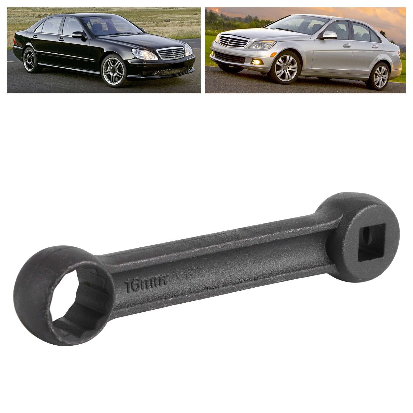 Cheie pentru suruburi de fixare motor 16mm, Mmgoqqt, aluminiu