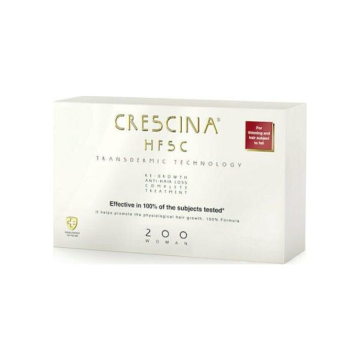 Set 10 fiole tratament par subtire, Crescina, 3.5ml