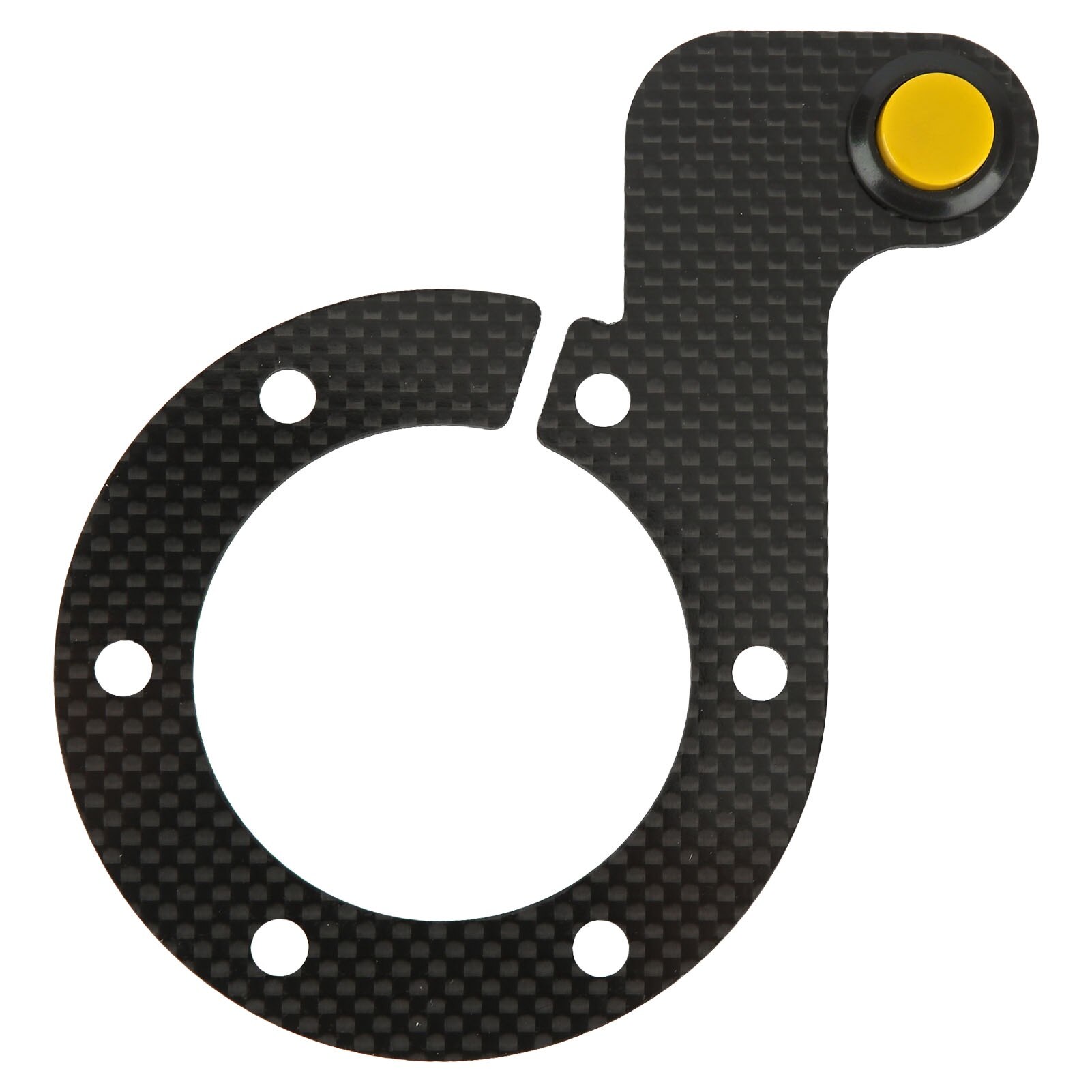 パーツ RaxOn Buton claxon volan Bizaical, carbon fiber, design personalizat
