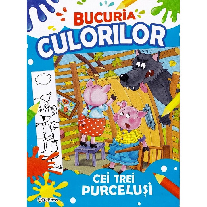 Bucuria Culorilor. Cei Trei Purcelusi