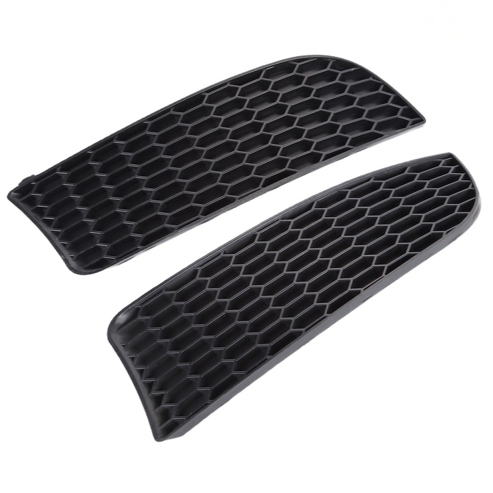 2 darabos ködlámpa rács BMW 3-as szériához, E90, E91, E92, E93, fekete, ABS