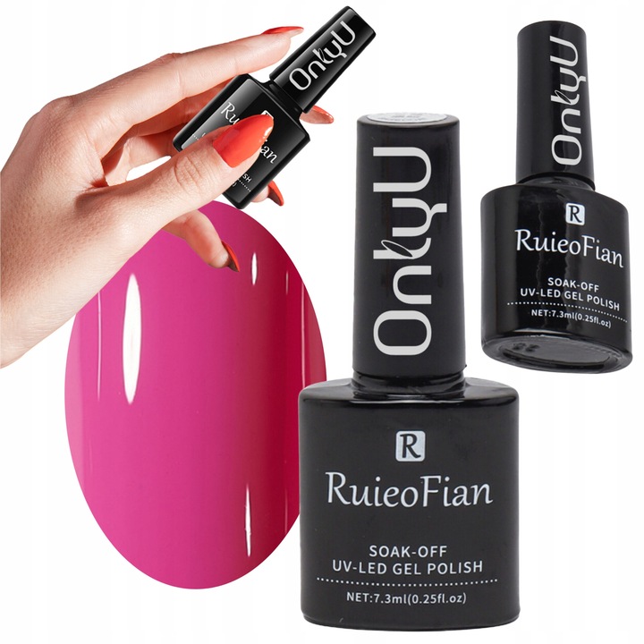 Hibrid UV körömlakk, OnlyU, 7,3 ml, akár 3 hétig is kitart, gyors felvitel