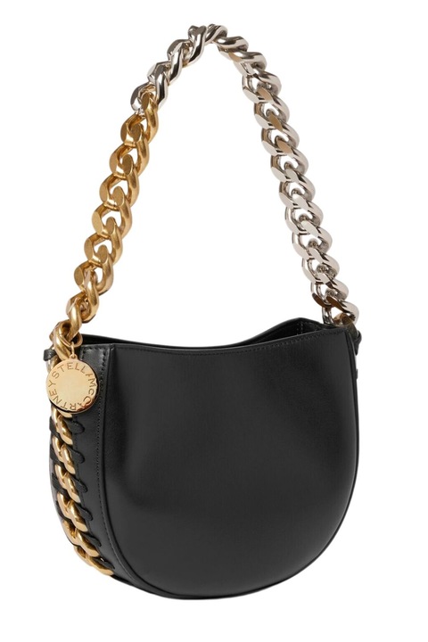 Дамска чанта Stella McCartney черна 20х16.5х7см