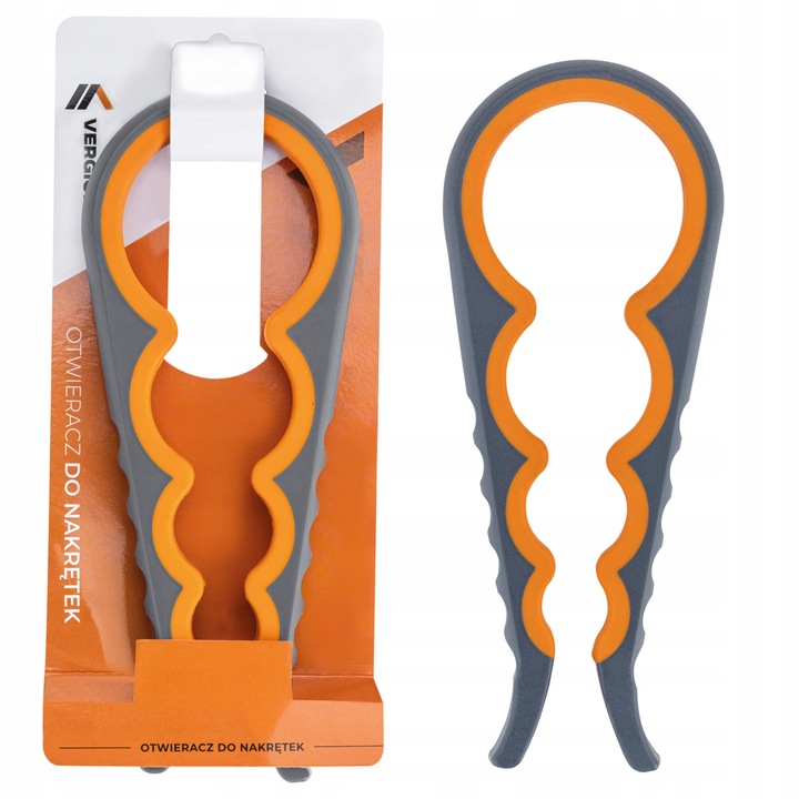 Vergionic 4 az 1-ben üvegnyitó, műanyag, 22,5x9cm, többszínű