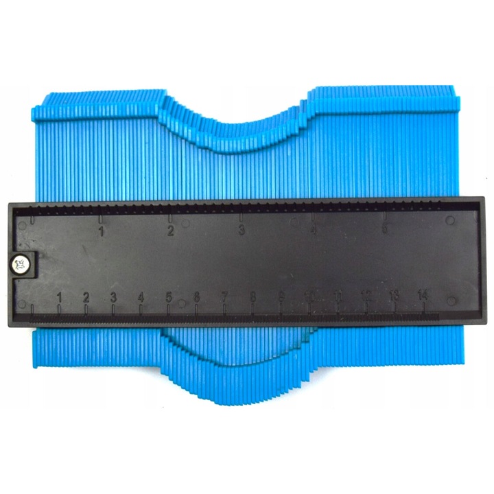 Sablon 15cm, Falon-Tech, albastru, 170x105x20mm