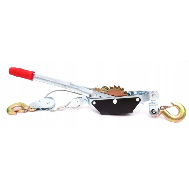 Kézi kábelcsörlő 2T 2000kg 2 karabiner, Falon-Tech, 250cm