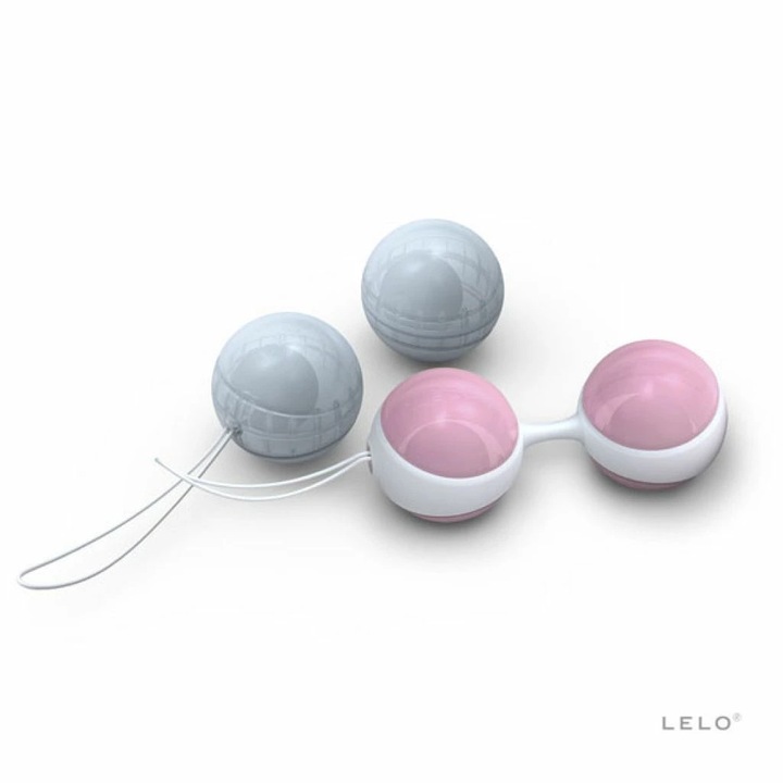 Комплект вагинални топчета Lelo Luna Beads Mini, 2x28g и 2x37g, 2.9cm, ABS/силикон, Многоцветен