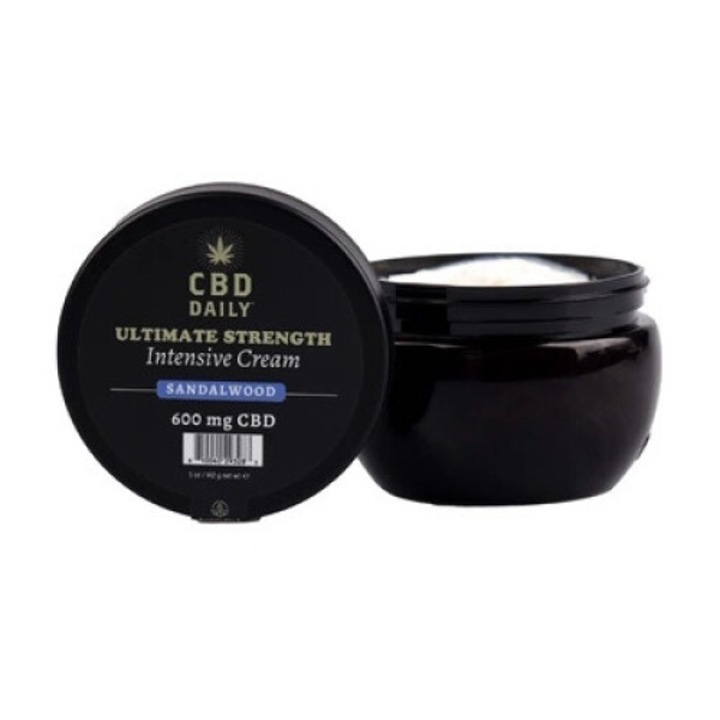 Crema calmanta, cu CBD, Earthly Body, 42 g, lemn de santal