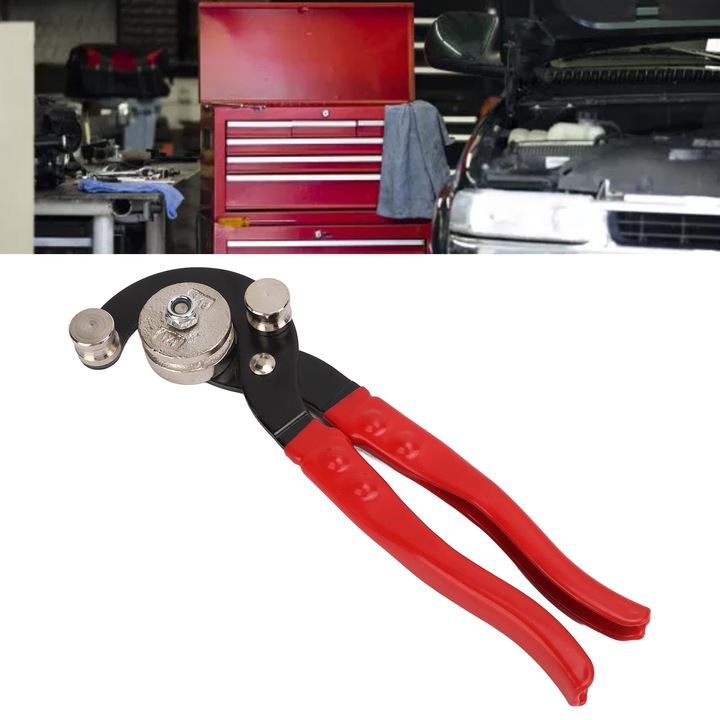 Jormftte csőhajlító fogó, 10.5in, fém, fékvezeték készlet, 1/4in, 5/16in, 3/16in, 3/8in