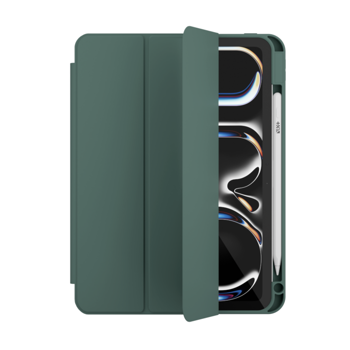 Защитен калъф за iPad Pro M4 11", TPU, зелен