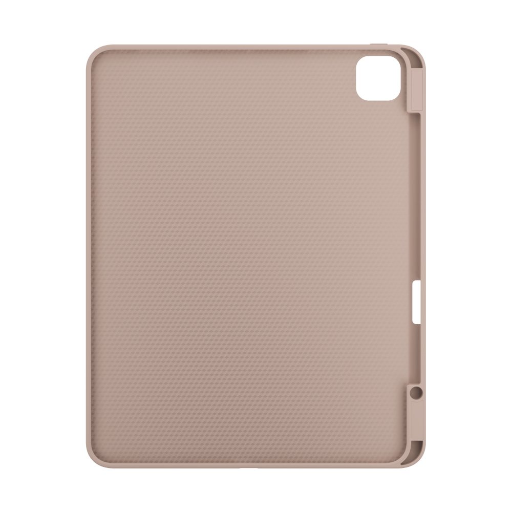 Husa tableta NEXT ONE Rollcase pentru iPad Pro M4 13", roz, cu suport pentru Apple Pencil, functie de suport