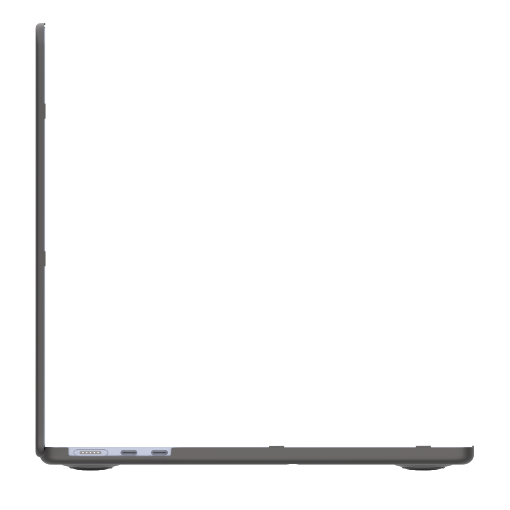 Etui Next One Safeguard pentru MacBook Air 15" M2/M3, policarbonat, transparent, 1,1mm