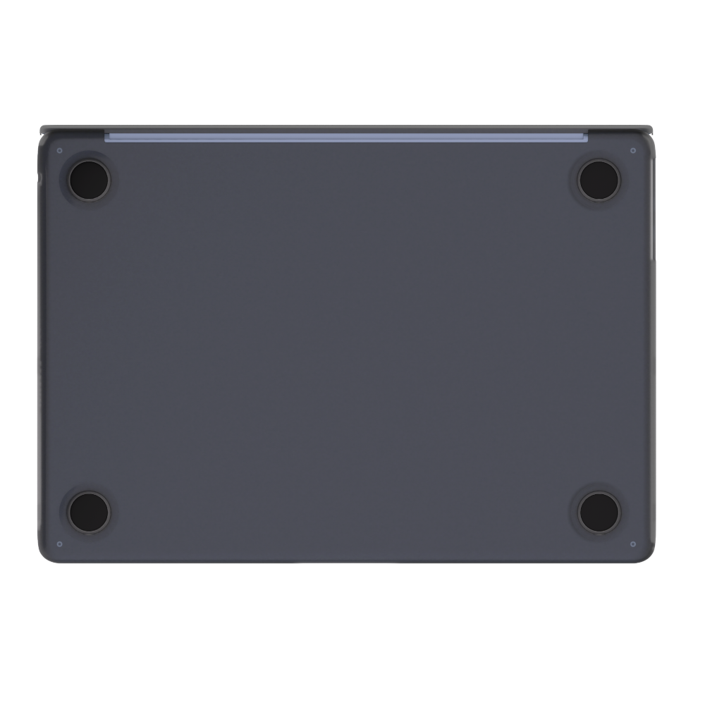 Etui Next One Safeguard pentru MacBook Air 15" M2/M3, policarbonat, transparent, 1,1mm