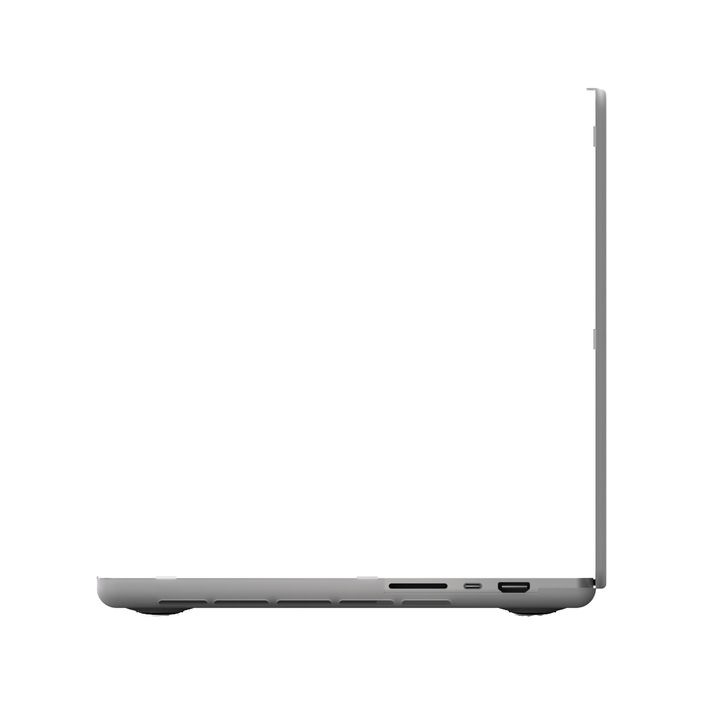 Etui ultracienki Next One Safeguard pentru MacBook Pro 14", transparent, 1,1mm