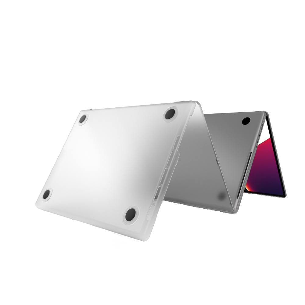 Etui ultracienki Next One Safeguard pentru MacBook Pro 14", transparent, 1,1mm