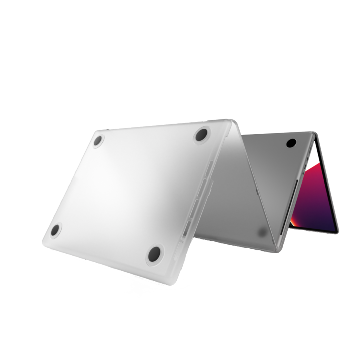 Etui ultracienki Next One Safeguard pentru MacBook Pro 14", transparent, 1,1mm