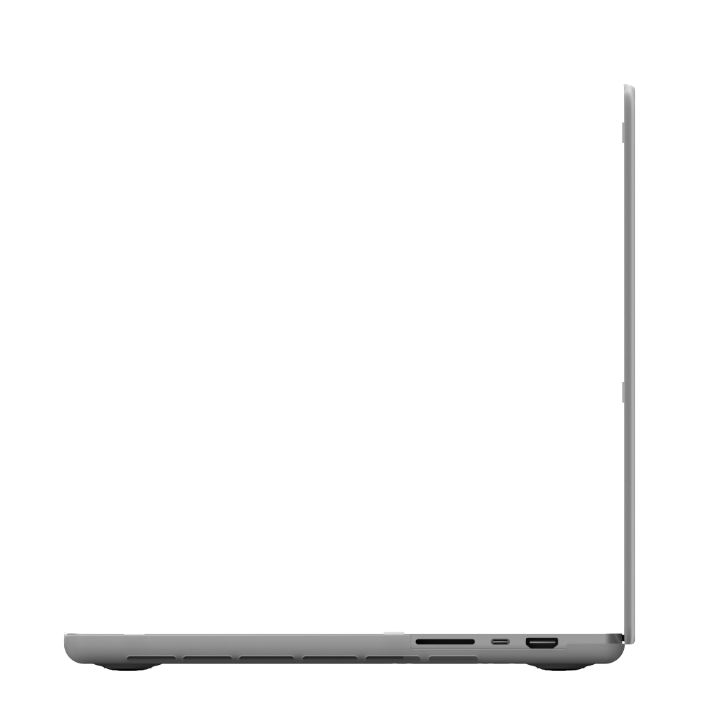 Etui ultracienki Next One Safeguard pentru MacBook Pro 16", transparent, 1,1mm