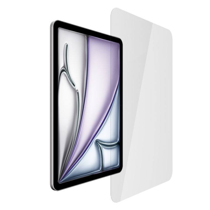 Folie protectie Next One pentru iPad Air M2 11", ultraclara, 0.33mm, rezistenta la zgarieturi