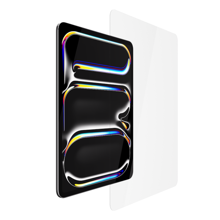 Folie protectie Next One pentru iPad Pro M4 11", ultraclara, 0,33mm, rezistenta la zgarieturi