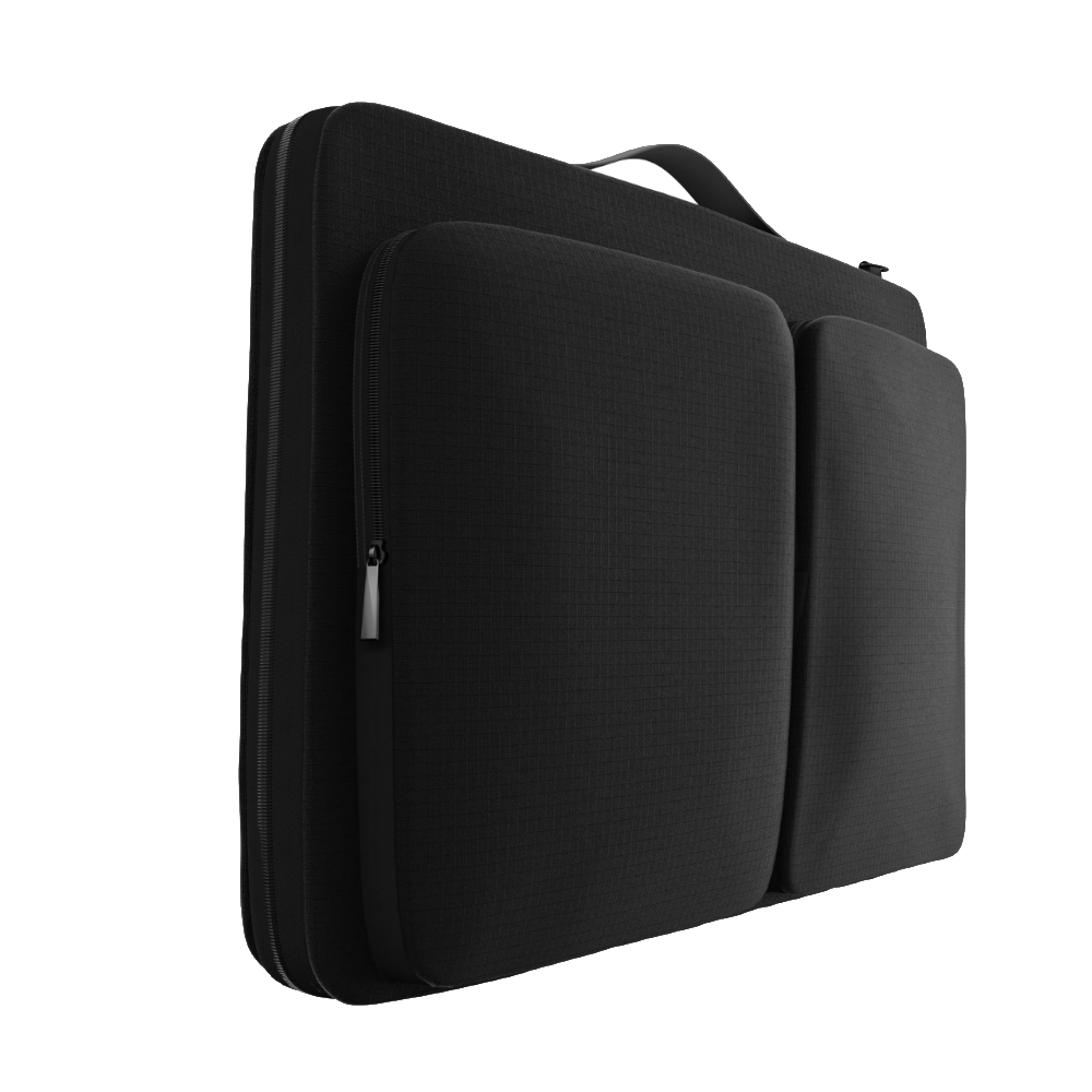 Geanta laptop Next One Slim Shoulder Bag, protectie socuri, impermeabila, 16"x15"