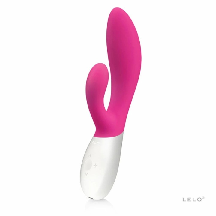 Vibrator Lelo Ina Wave, 10 programe, waterproof, 11cm, roz