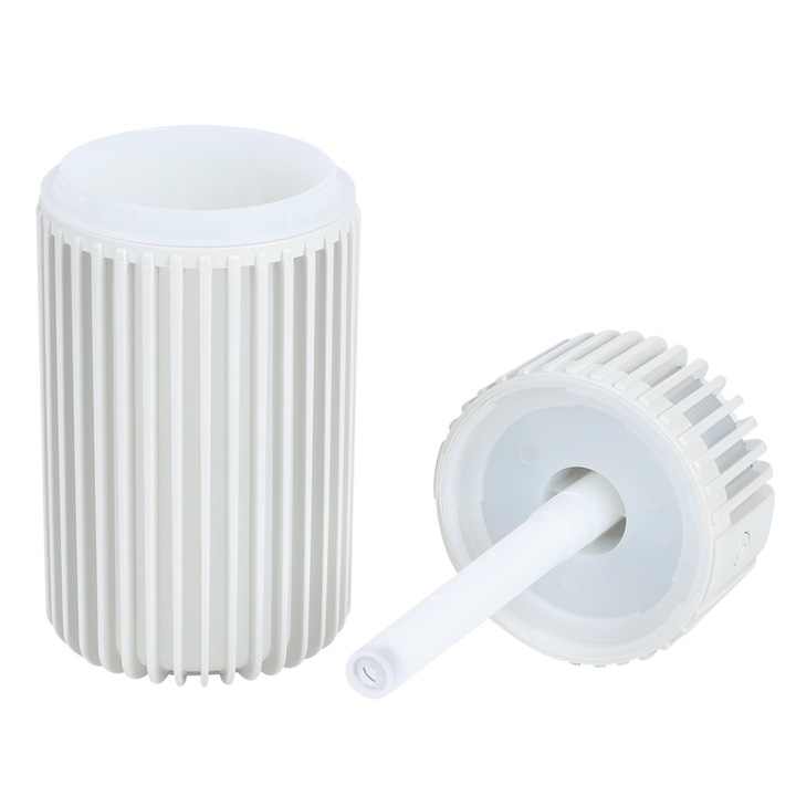 Mini USB légpárásító, longziming, 250ml, ezüstszürke, 15x7x7cm