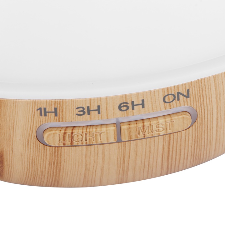 Longziming ultrahangos párásító, 400ml, 7 szín, 27x16,7x16,7cm