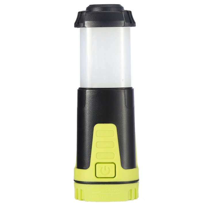 Jormftte hordozható LED-es munkalámpa, 360 fokos, mágneses, ABS, fehér, 8-12cm