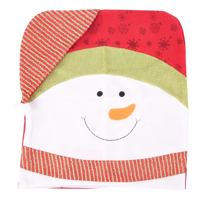 Jormftte székhuzat, karácsonyi modell, 50x50cm, textil anyag, dekoratív