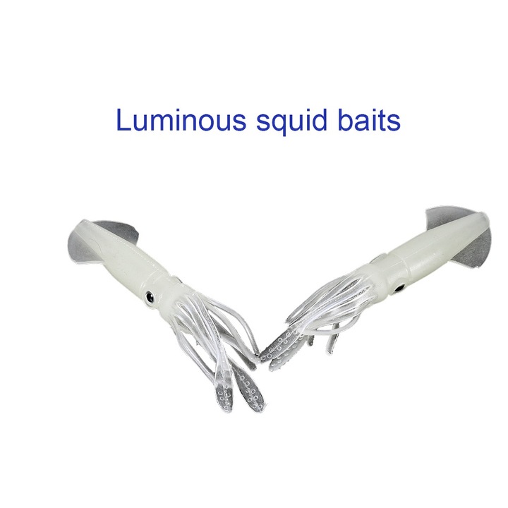 Műcsali B2 Squid, zöld, 10.5cm, 1 darabos szett