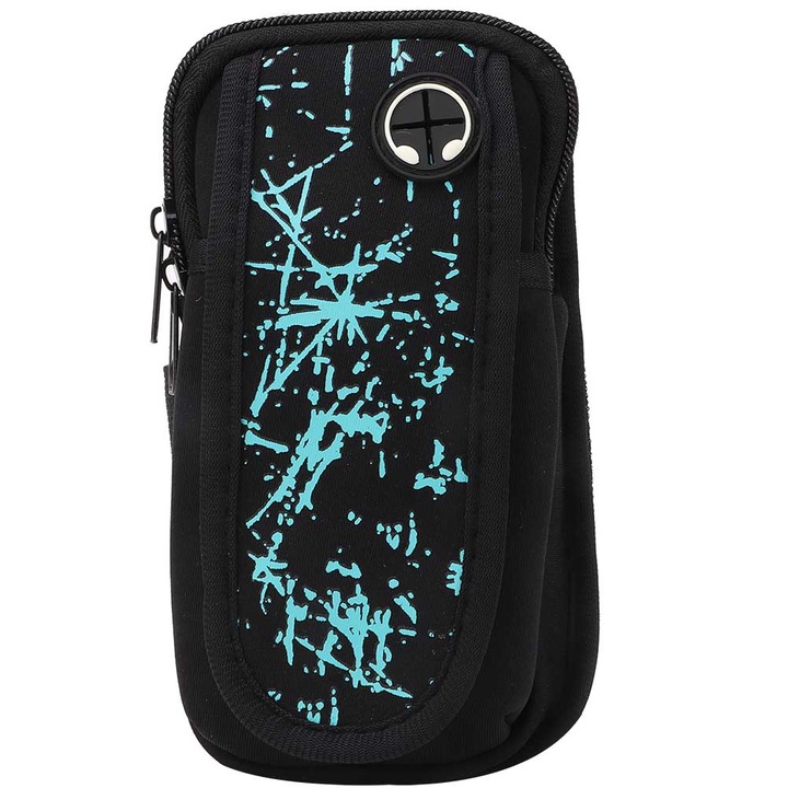 Sporttáska, longziming, hordozható kartáska, vízálló, kék, egy méret