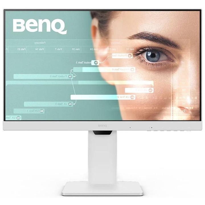 BenQ GW2486TC monitor, 23,8 hüvelykes LED, IPS, 1920 x 1080, USB Type-C DisplayPort bemenettel, DisplayPort kimenet, 1 x HDMI 1.4, 1 x DisplayPort 1.2, 1 x audiokimenet, 2 x USB 3.2 downstream, beépített hangszórók 2x2W
