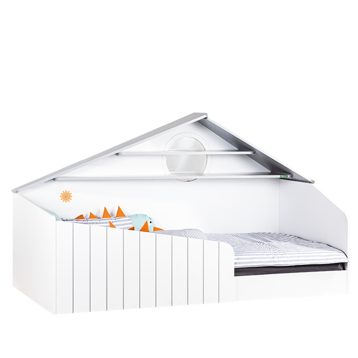 Детско легло Sonata Bird House, 100 х 200 см, Къща, Монтесори