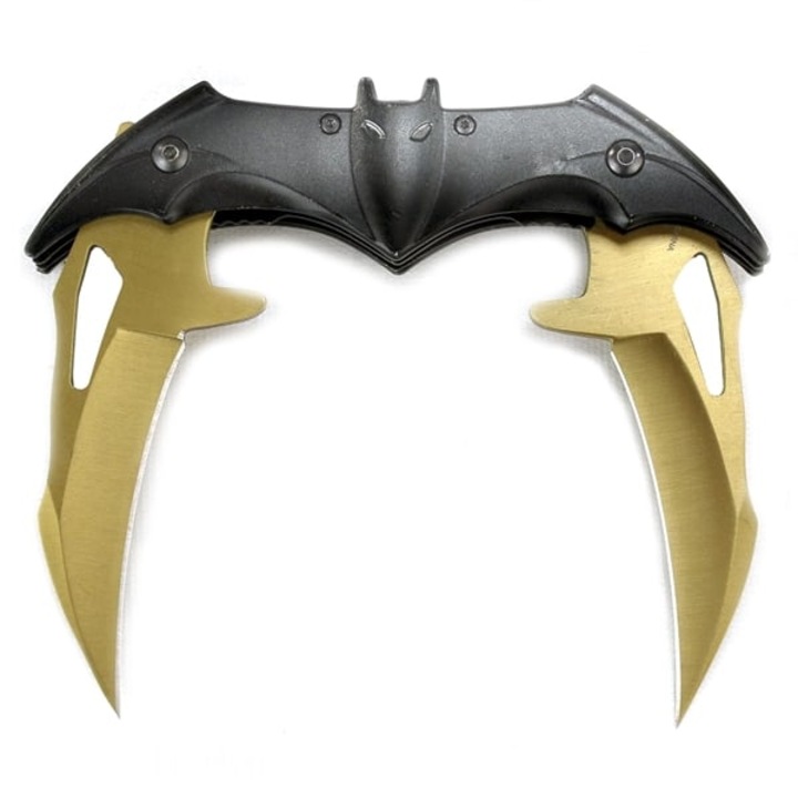 Briceag cu doua taisuri, DEPOX®, auriu, 32 cm