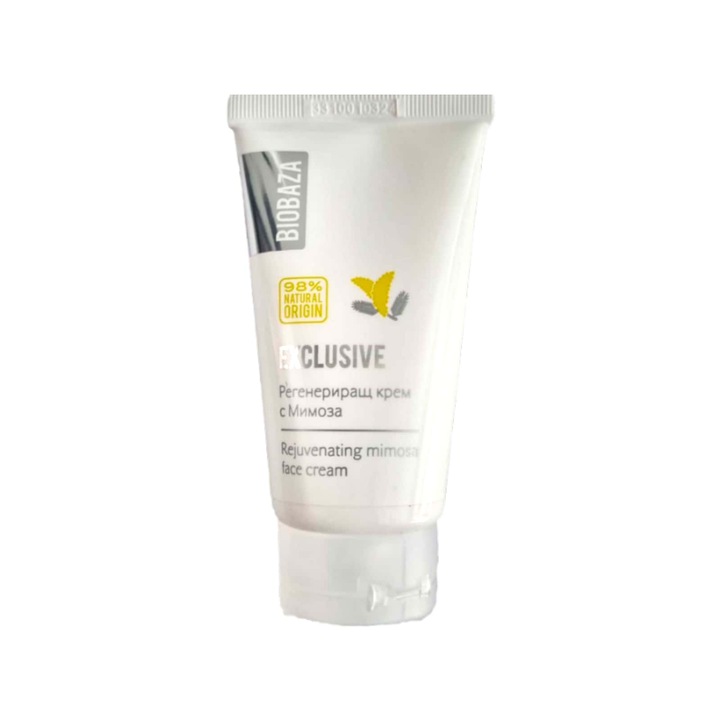 Hidratáló arckrém, BIOBAZA, Regeneráló, Mimózával, 75ml