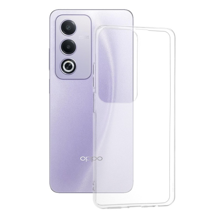 Кейс за Oppo A80 5G - Clear Silicone - Прозрачен