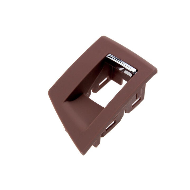 Панел за дръжка на врата, BMW, 5 F10 F11, Десен, Червено-кафяв