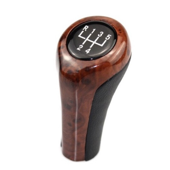 Nuca Schimbator de viteze BMW, 5 trepte, mahon