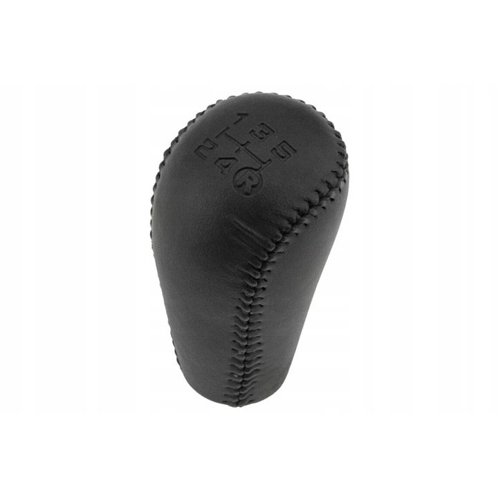 Топка за скоростен лост, Toyota Rav4, Hilux, Черна, Кожа, 5 скорости